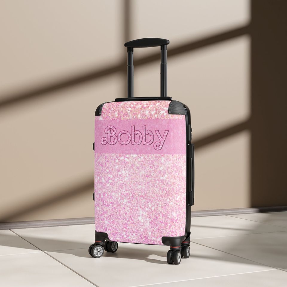Custom Barbie Suitcase,Custom Barbie Luggage, Travel Bag