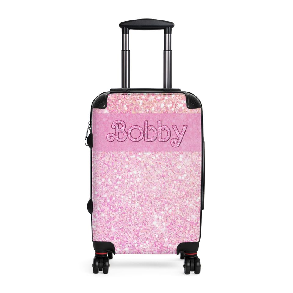 Custom Barbie Suitcase,Custom Barbie Luggage, Travel Bag