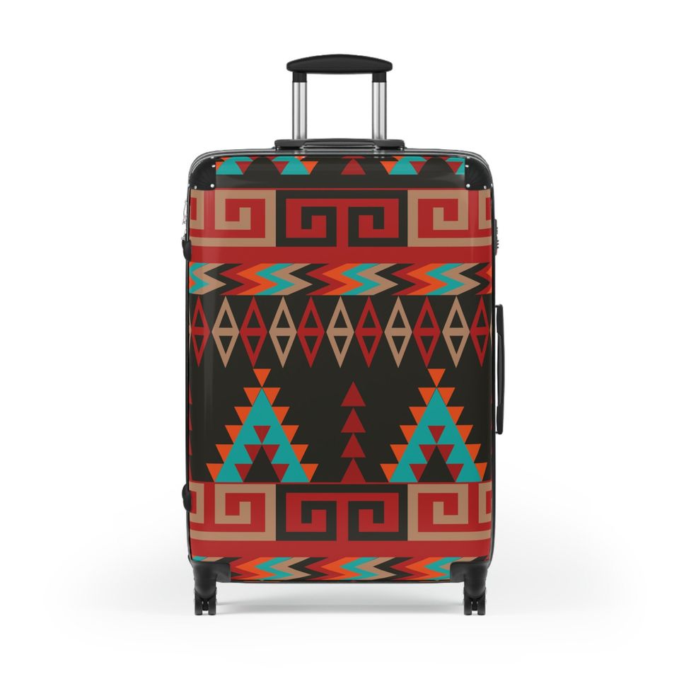 Aztec Suitcase, Aztec Luggage, Travel Bag