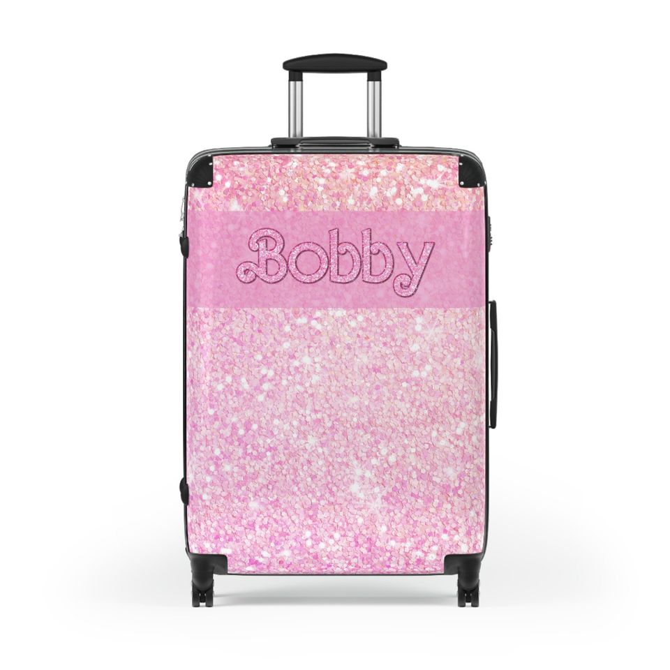 Custom Barbie Suitcase,Custom Barbie Luggage, Travel Bag
