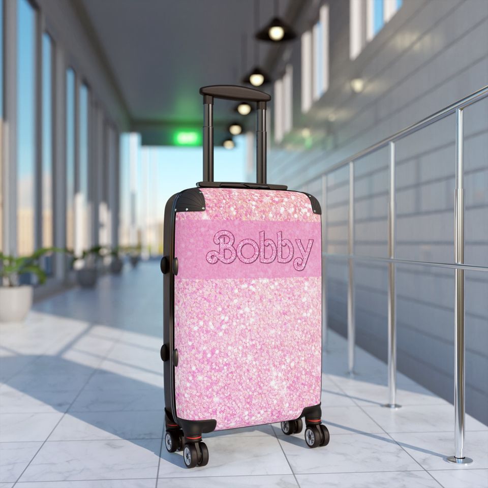 Custom Barbie Suitcase,Custom Barbie Luggage, Travel Bag