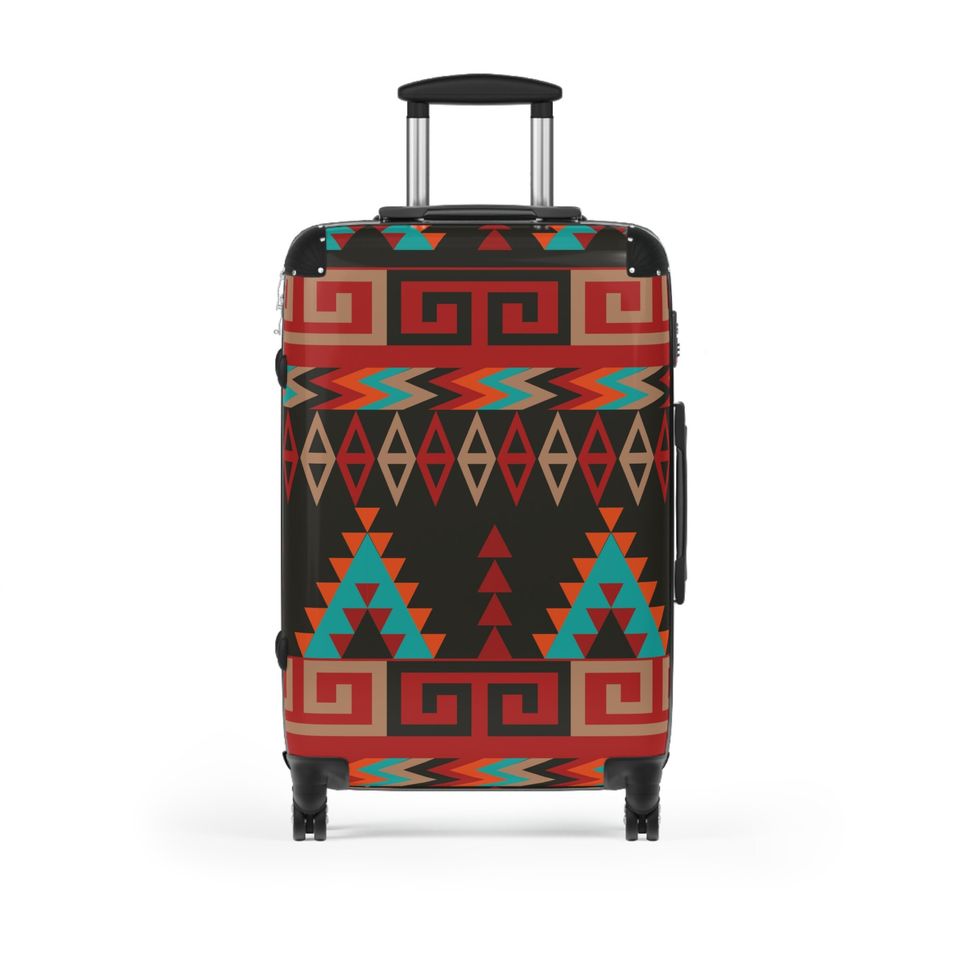 Aztec Suitcase, Aztec Luggage, Travel Bag