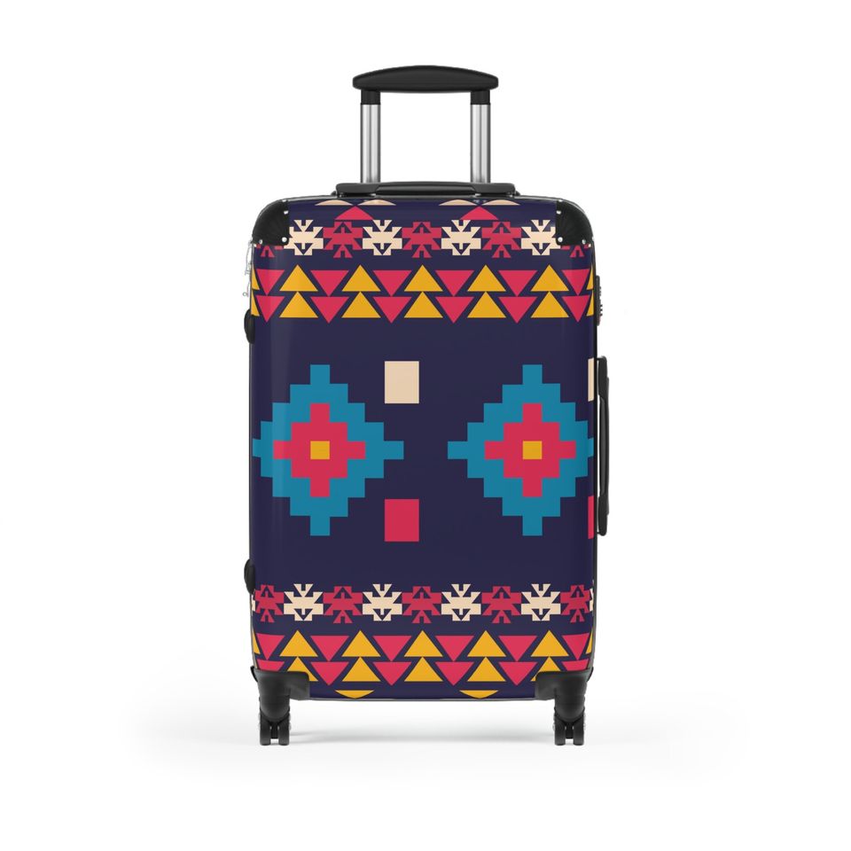 Aztec Suitcase, Aztec Luggage, Travel Bag