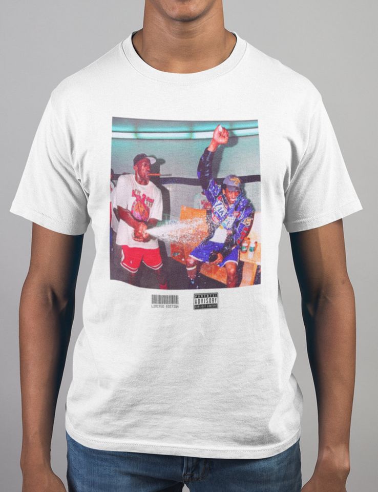 Michael Jordan Vintage Inspired Throwback | NBA Graphic T-Shirt