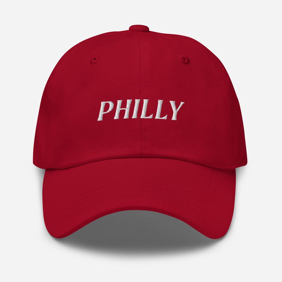 Philly Baseball Hat | Embroidered Philadelphia PA Baseball Cap