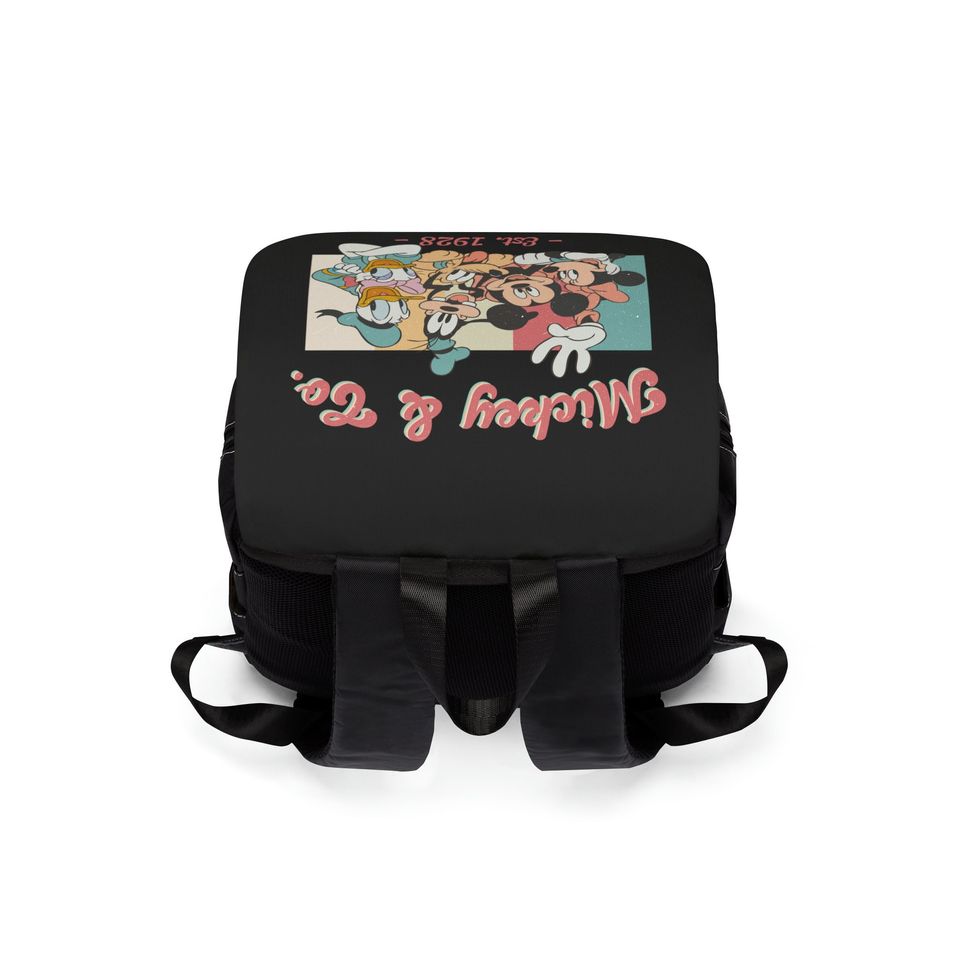 Mickey And Friends Disney Unisex Casual Shoulder Backpack