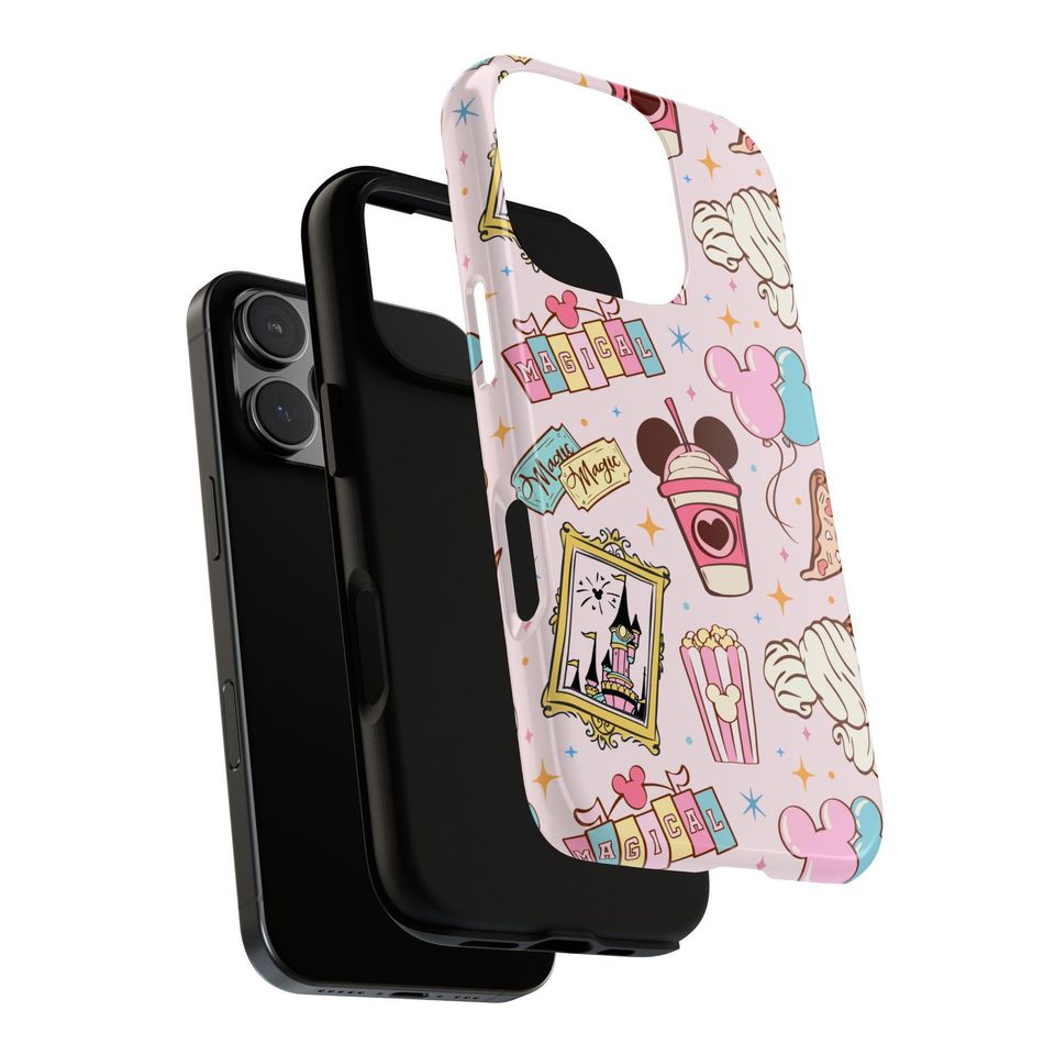 Disneyland Snacks Impact-Resistant iPhone Case