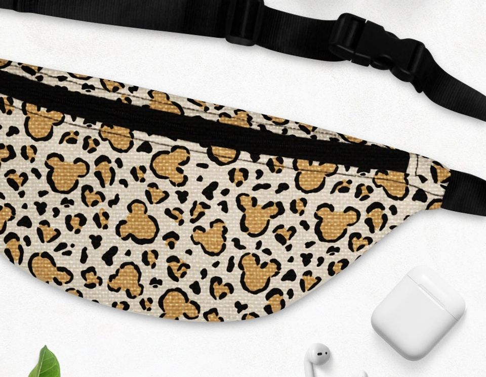 Cheetah Mickey Fanny Pack