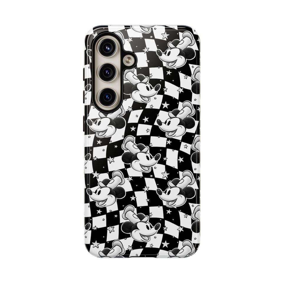 Steamboat Willie Mickey Mouse iPhone Case - Cartoon Character Protective Cover