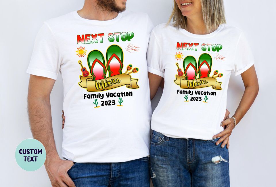 Summer Trip Shirt - Mexico Family Trip T-Shirt