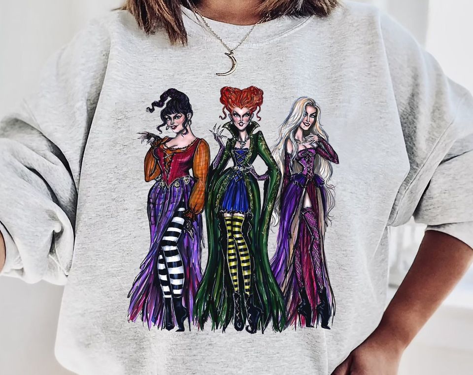 Sanderson Sisters Sweatshirt Sanderson Sweatshirts