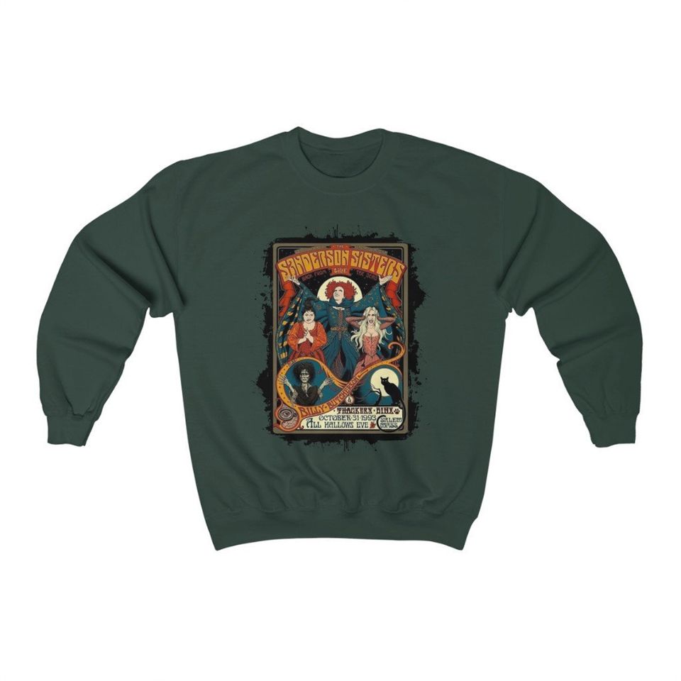 Sanderson Sisters Sweatshirt Halloween Sweatshirts