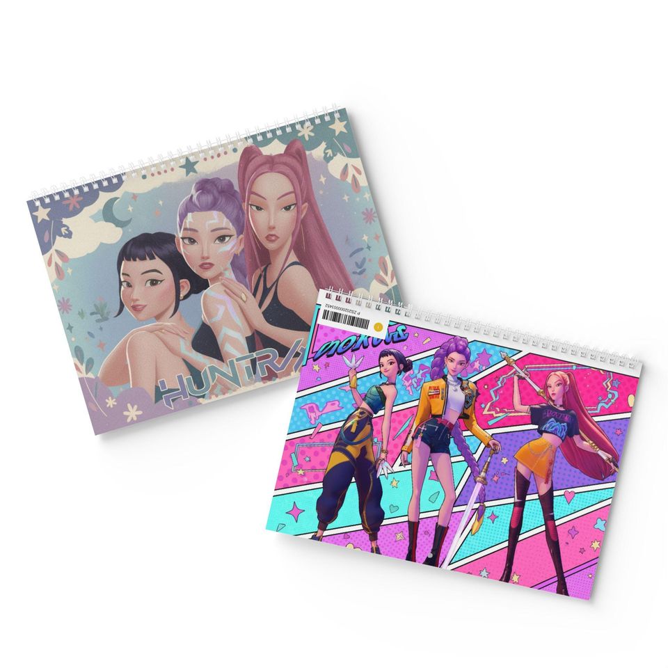Kpop Demon Hunters Wall Calendar 2026 | Gift for girls