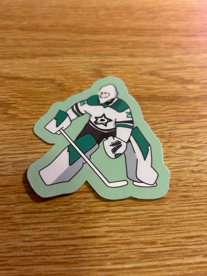 Jake Oettinger Sticker Dallas Stars Water Resistant