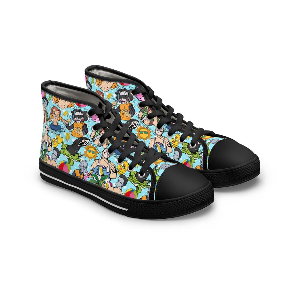 Horror Summer High Top Sneakers