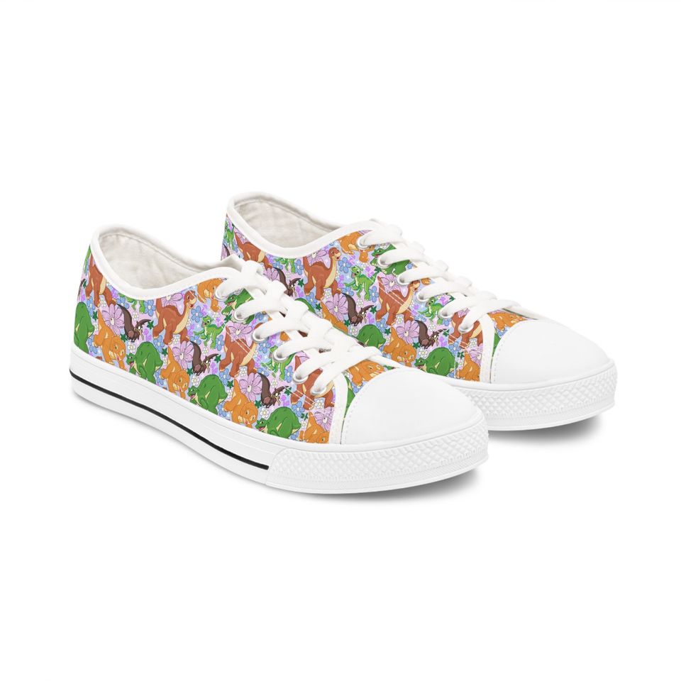 Land Before Time Women's Low Top Sneakers