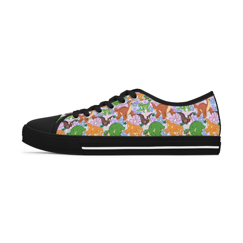 Land Before Time Women's Low Top Sneakers