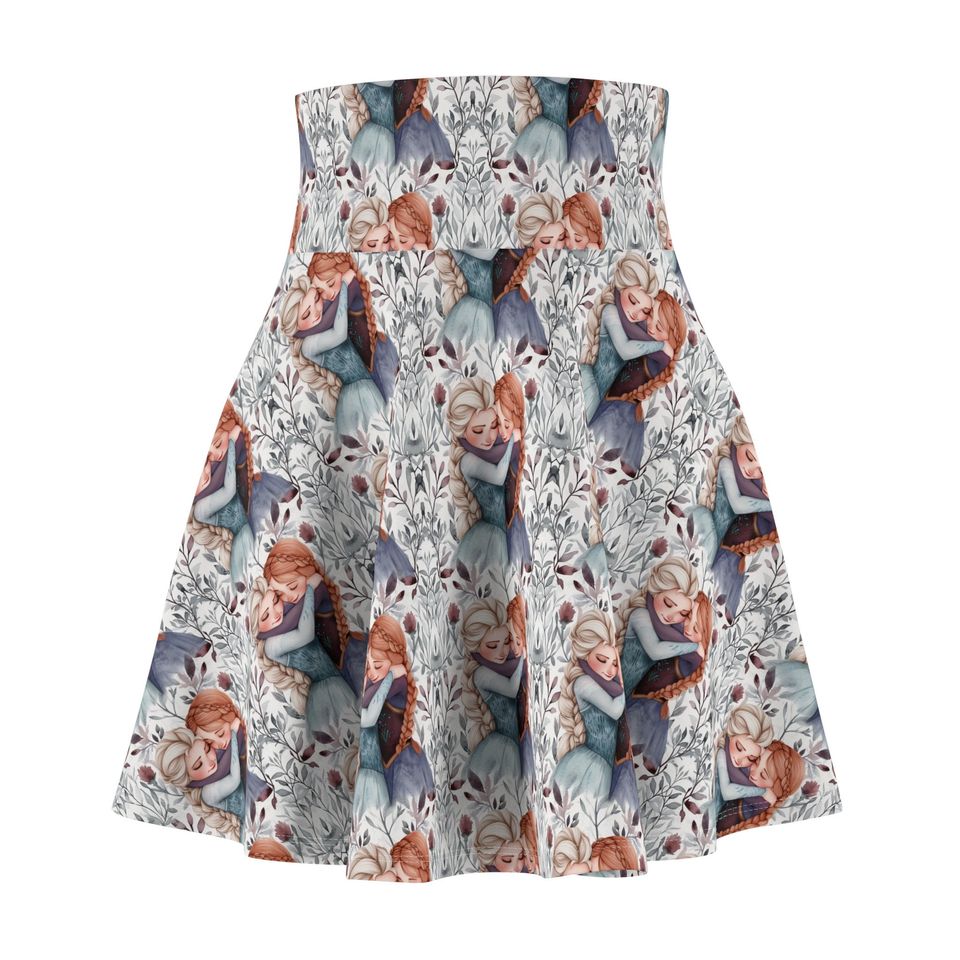 Anna & Elsa Women's Skater Skirt