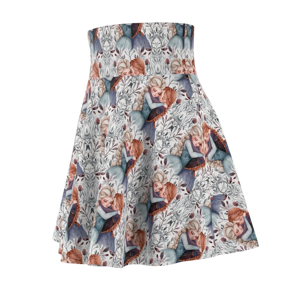 Anna & Elsa Women's Skater Skirt
