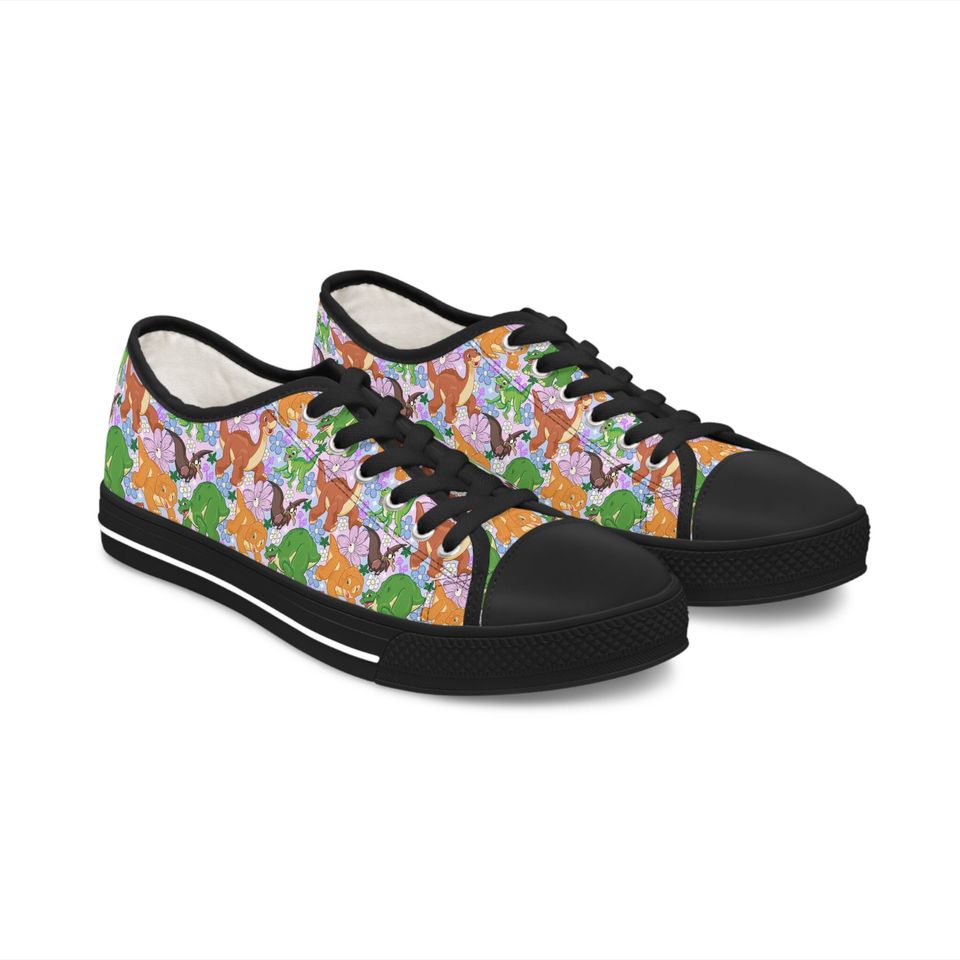 Land Before Time Women's Low Top Sneakers