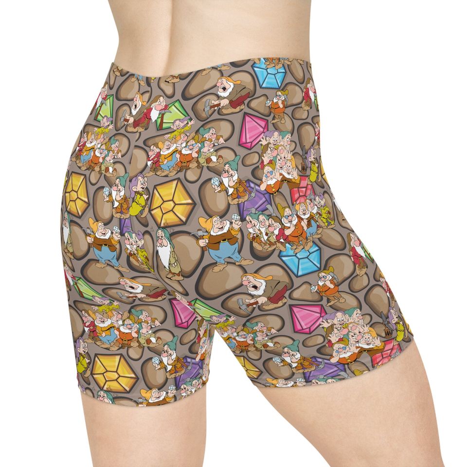 Seven Dwarfs Women's Biker Shorts