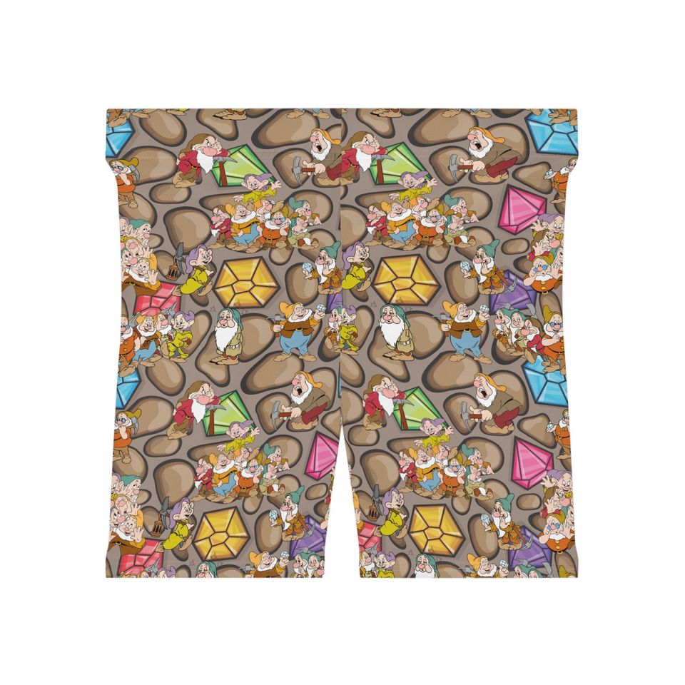 Seven Dwarfs Women's Biker Shorts