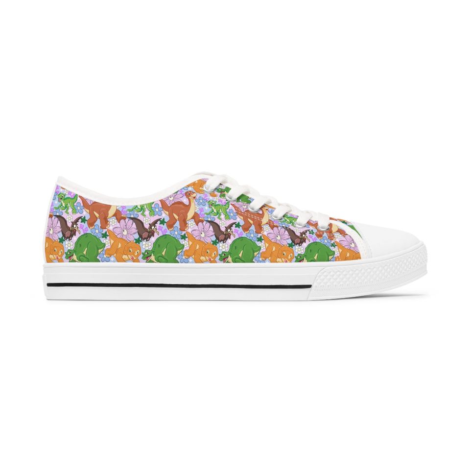 Land Before Time Women's Low Top Sneakers