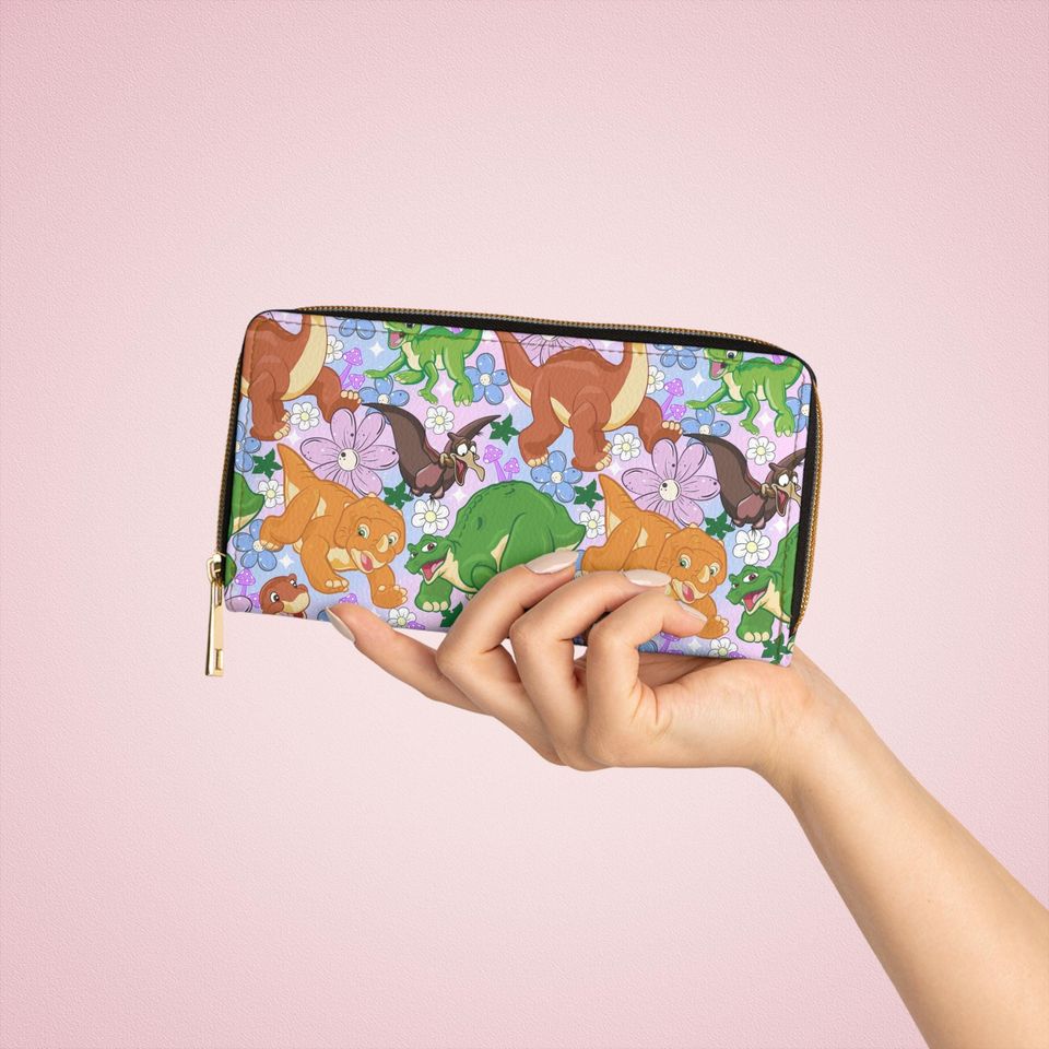 Land Before Time Leather Wallet