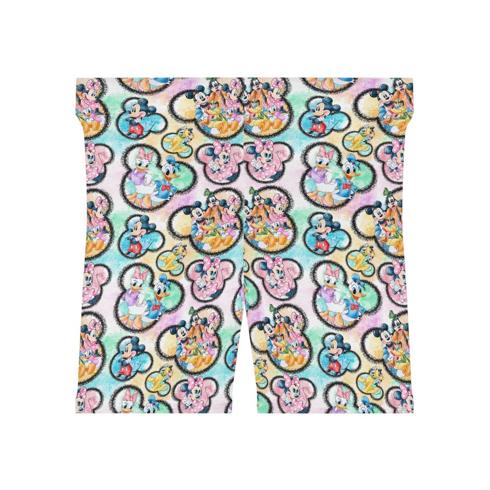 Mickey Mouse & Friends Women's Biker Shorts