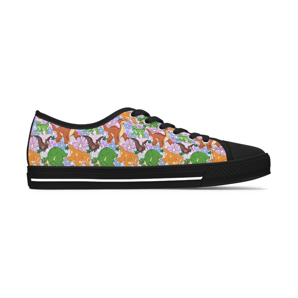 Land Before Time Women's Low Top Sneakers
