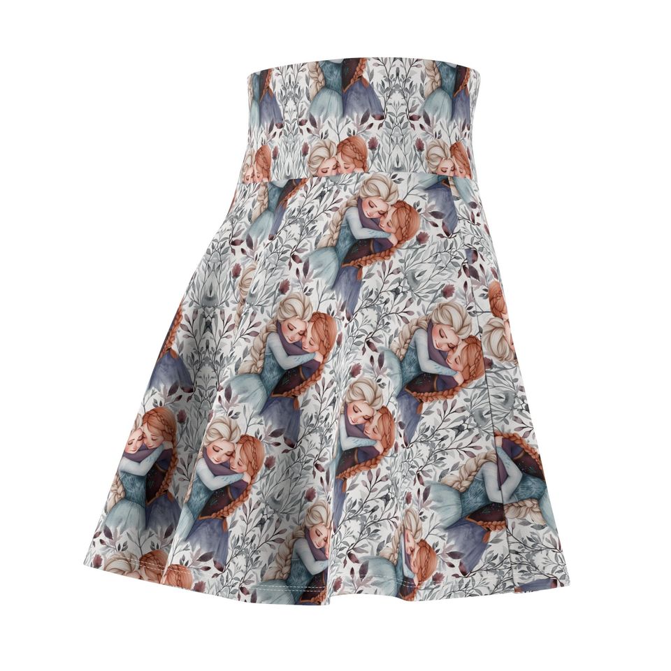 Anna & Elsa Women's Skater Skirt