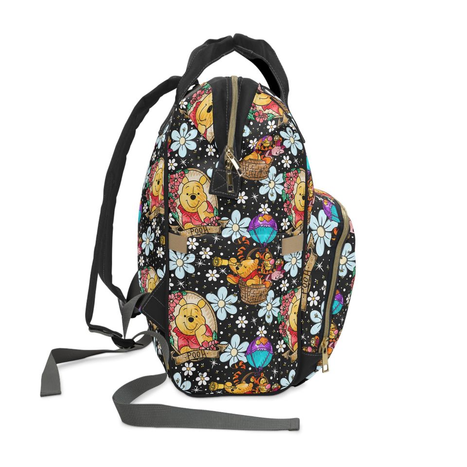 Winnie the Pooh Sketchbook Multifunctional Diaper Backpack