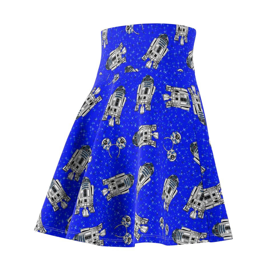 R2D2 Women's Skater Skirt (AOP)