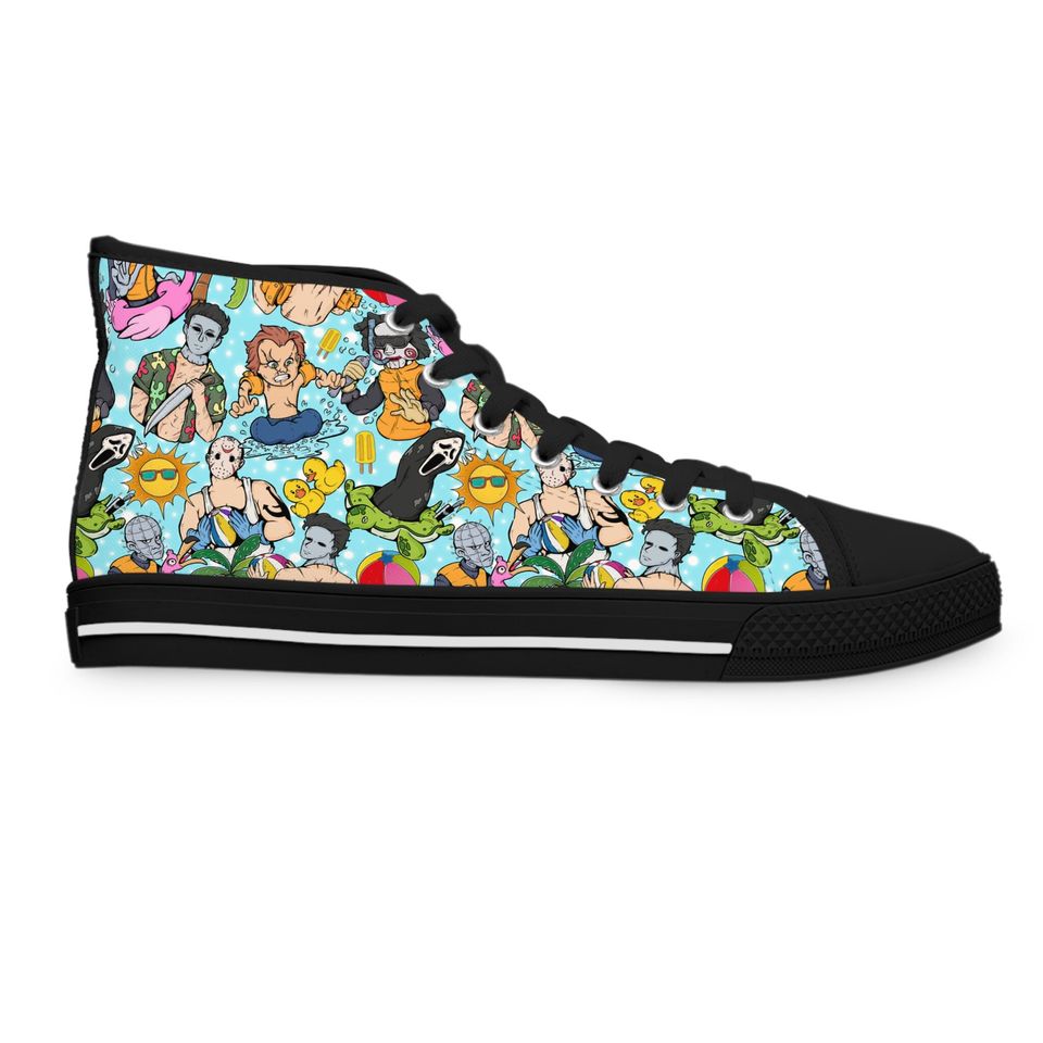 Horror Summer High Top Sneakers