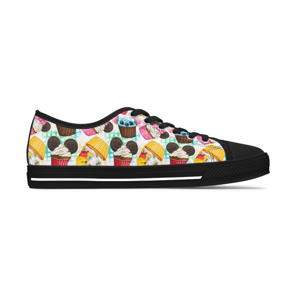 Disney Cupcakes Women's Low Top Sneakers