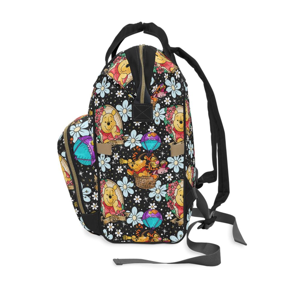 Winnie the Pooh Sketchbook Multifunctional Diaper Backpack