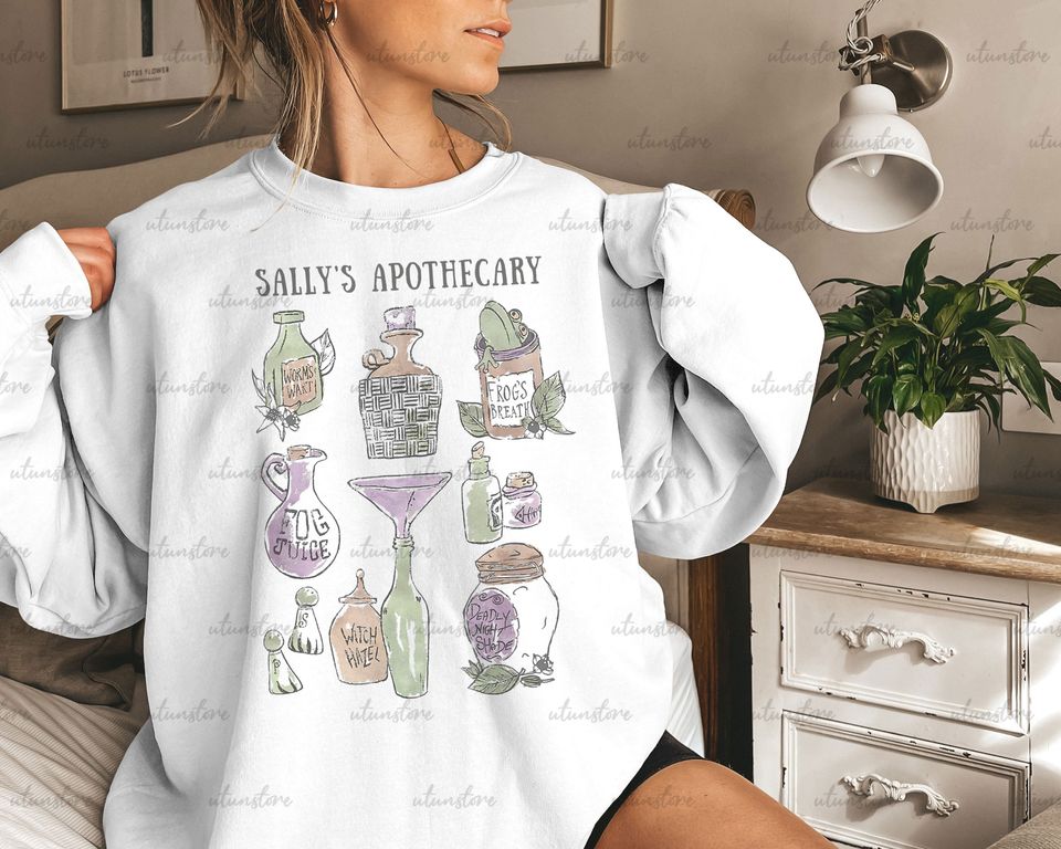 Vintage 90s Sally's Apothecary Shirt, Nightmare Before Christmas, Disney Halloween Shirt, Sally Nightmare Shirt, Disneyland Vacation Shirt