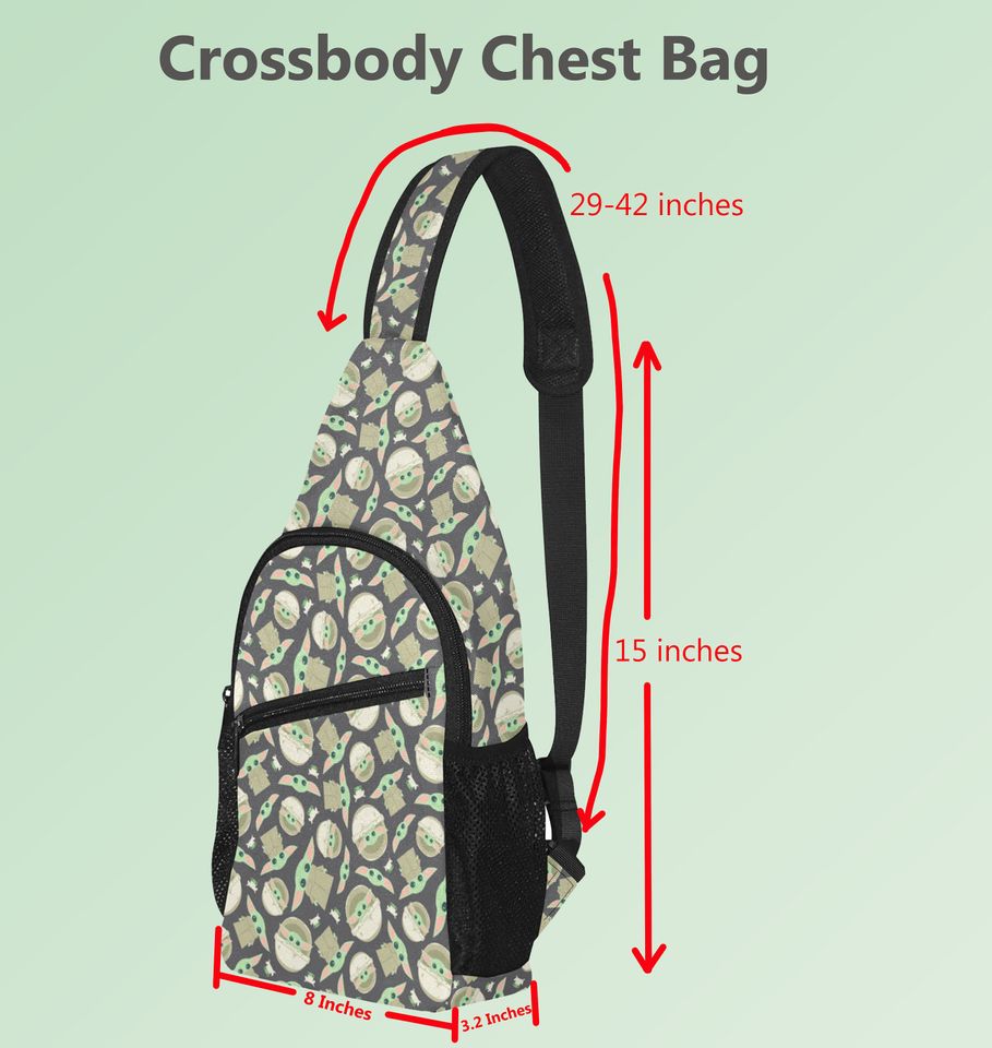 Lady and The Tramp Chest Bag - Disney Trip Bag - Disney Bounding - Sling Pack - Crossbody Bag - Disney Chest Bag