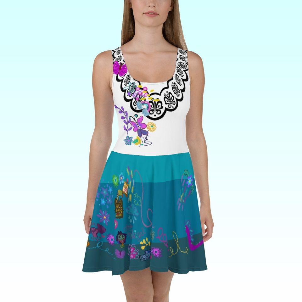 Mirabel Madrigal Encanto Skater Dress