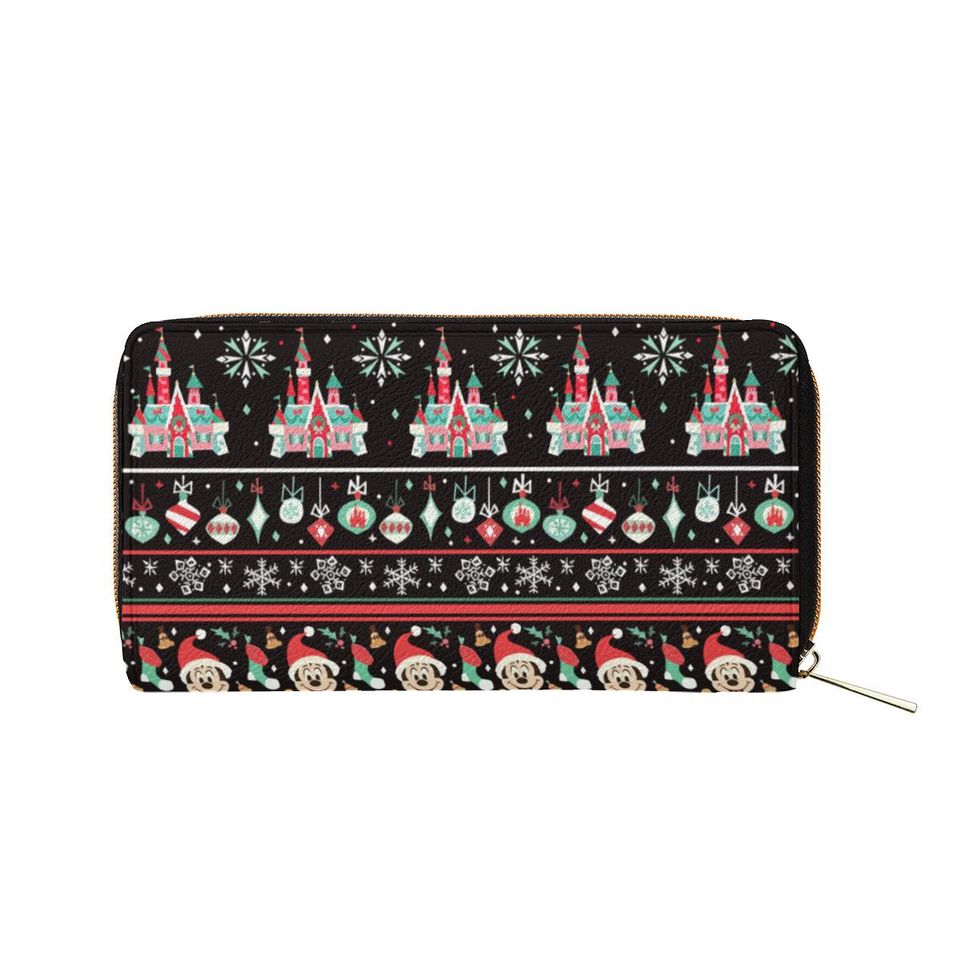 Disney Christmas Parks - Zipper Wallet - Mini Purse