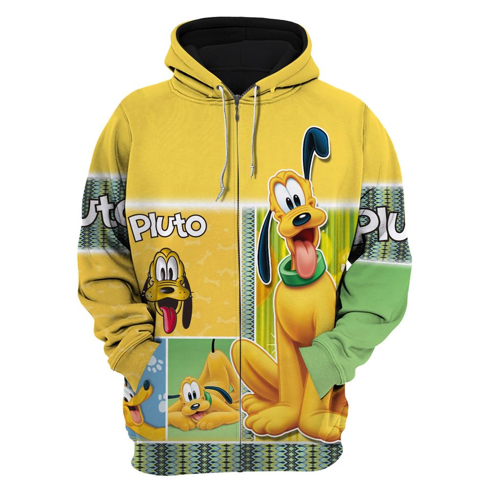 Disney Pluto Dog | Disney 3D Hoodie