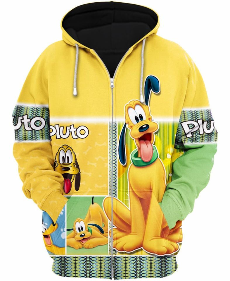 Disney Pluto Dog | Disney 3D Hoodie