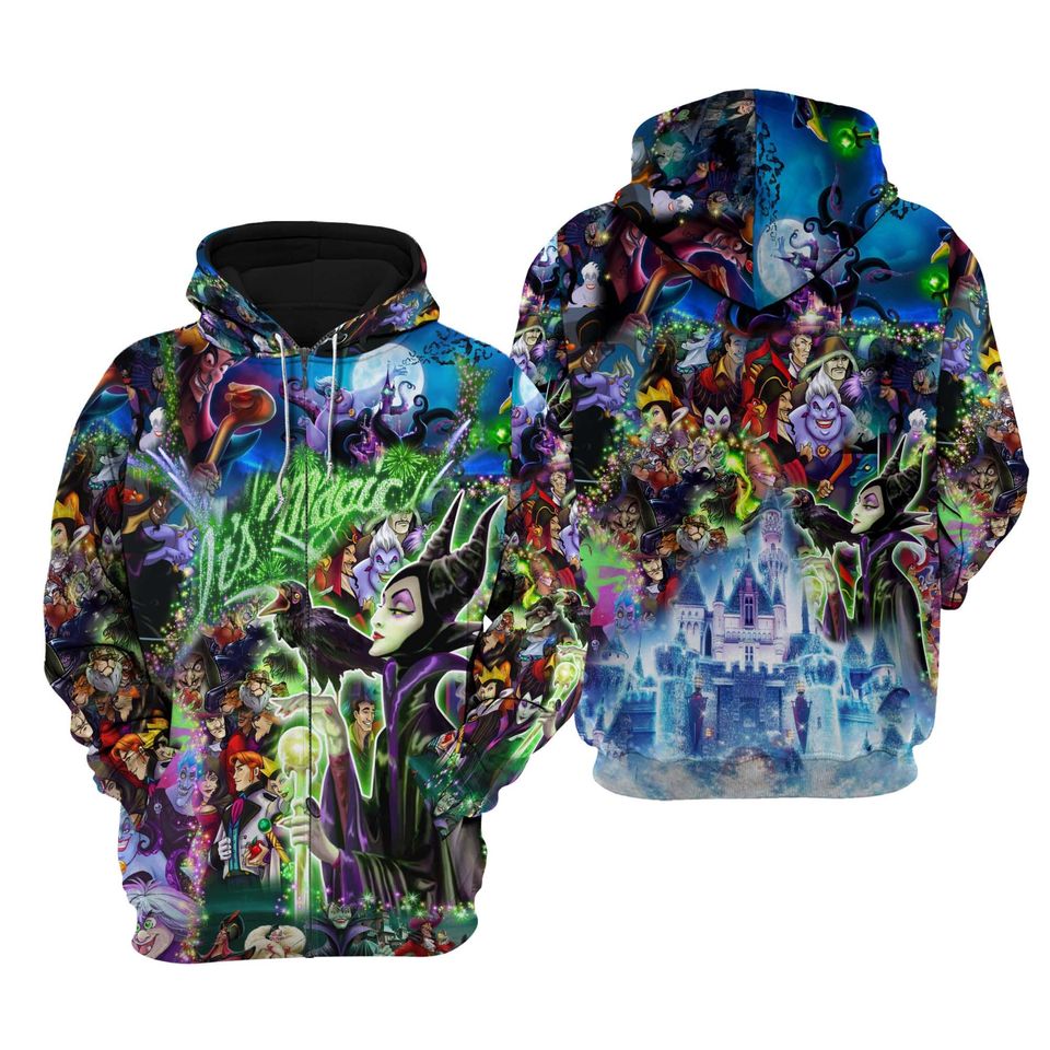 Its Magic Maleficent Villains | Disney 3D Hoodie