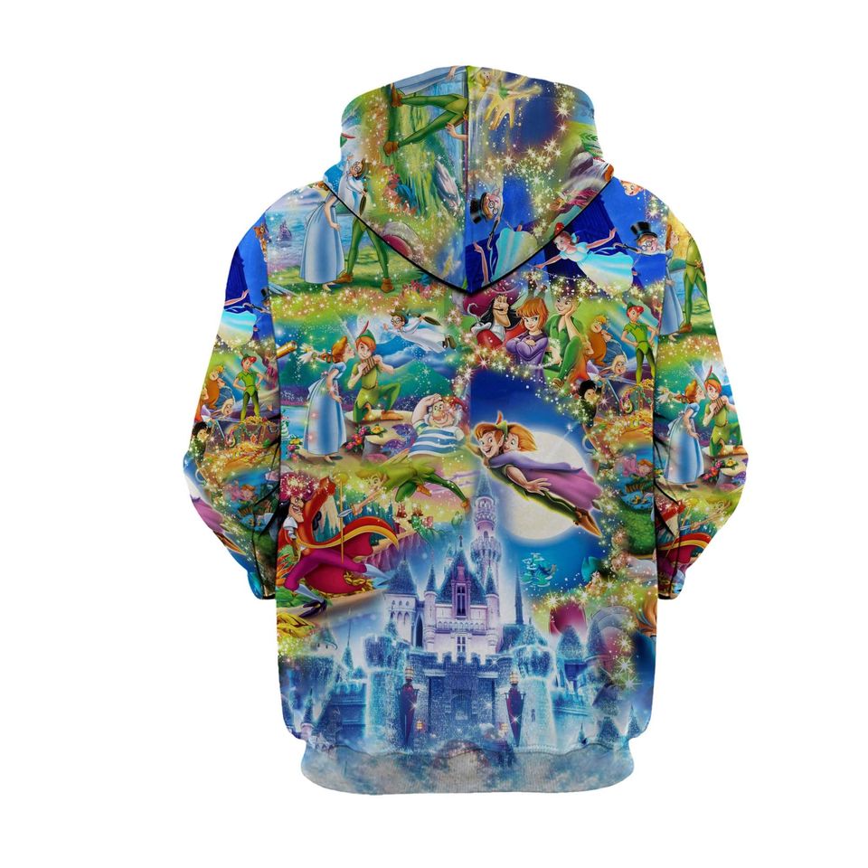 Peter Pan Its Magic Glitter | Disney 3D Hoodie