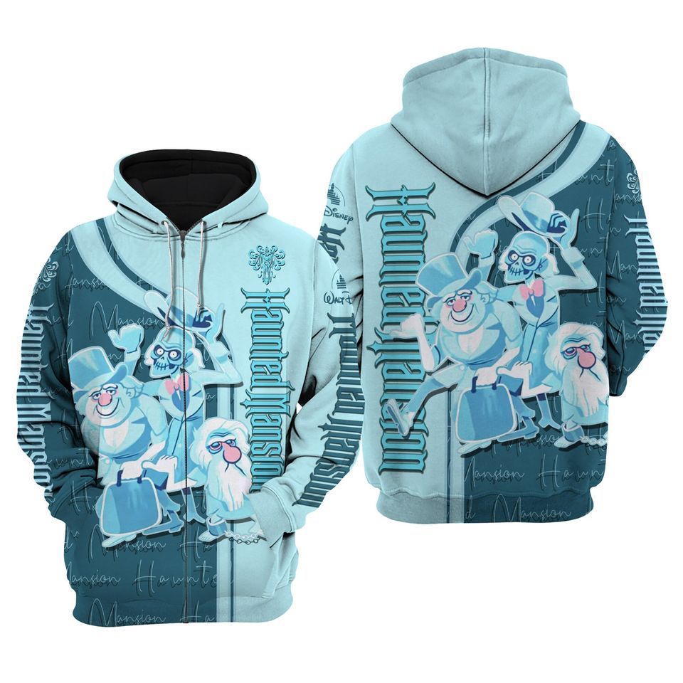 Haunted Mansion Ghosts | Disney 3D Hoodie