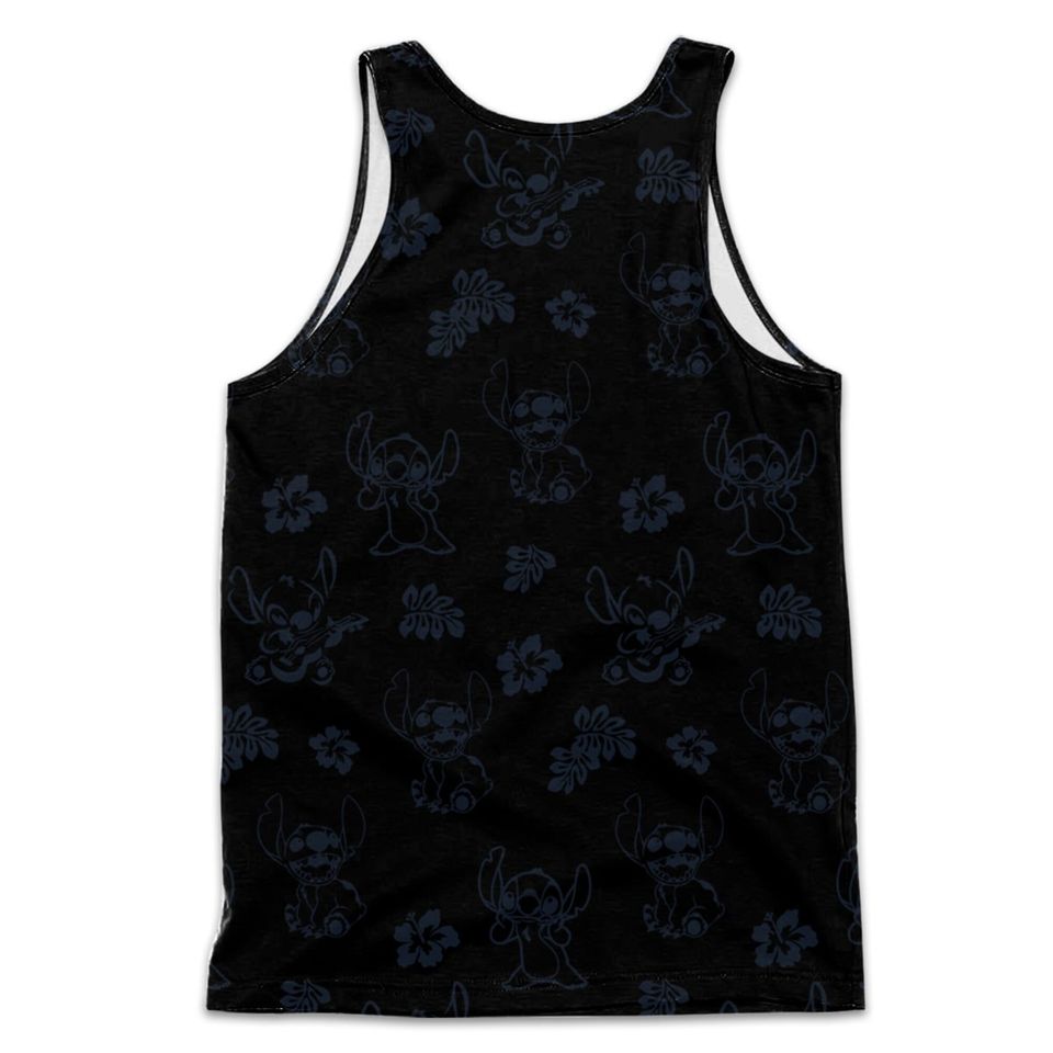 Stitch Google Quote 3D Tank Top