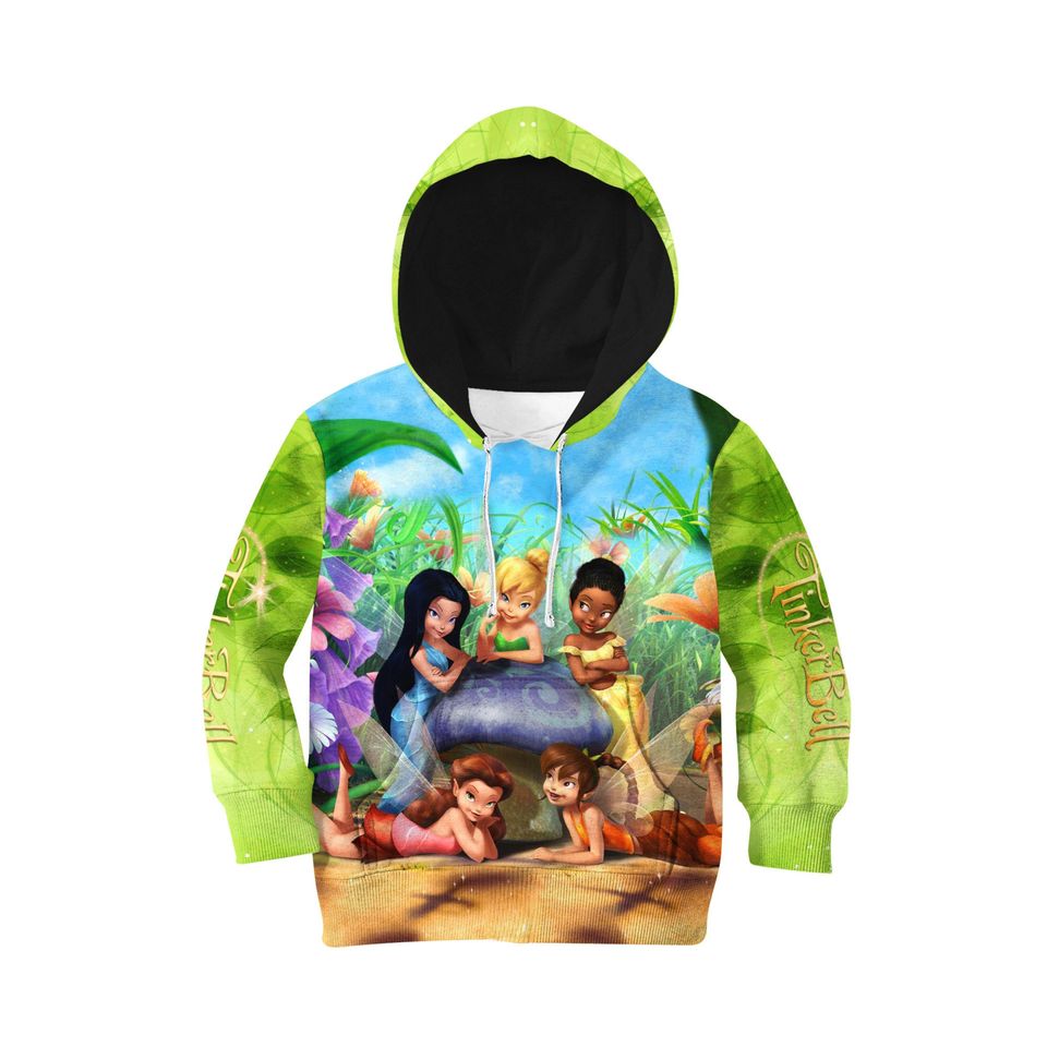 All Tinker Bell Fairies | Disney 3D Hoodie