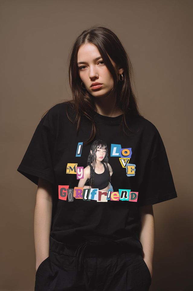 Custom 'I Heart My Girlfriend' K-Pop Bias Tee