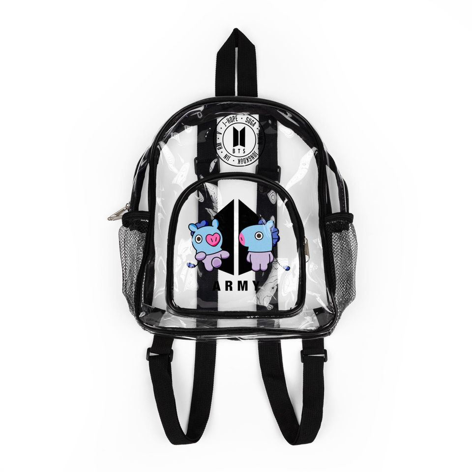 BTS Comeback Tour 2026 Clear Stadium Backpack, Concert Approved, Army, Bts Concert Bag, Kpop Merch, Bangtan, Stadium Bag, Stadium Approved