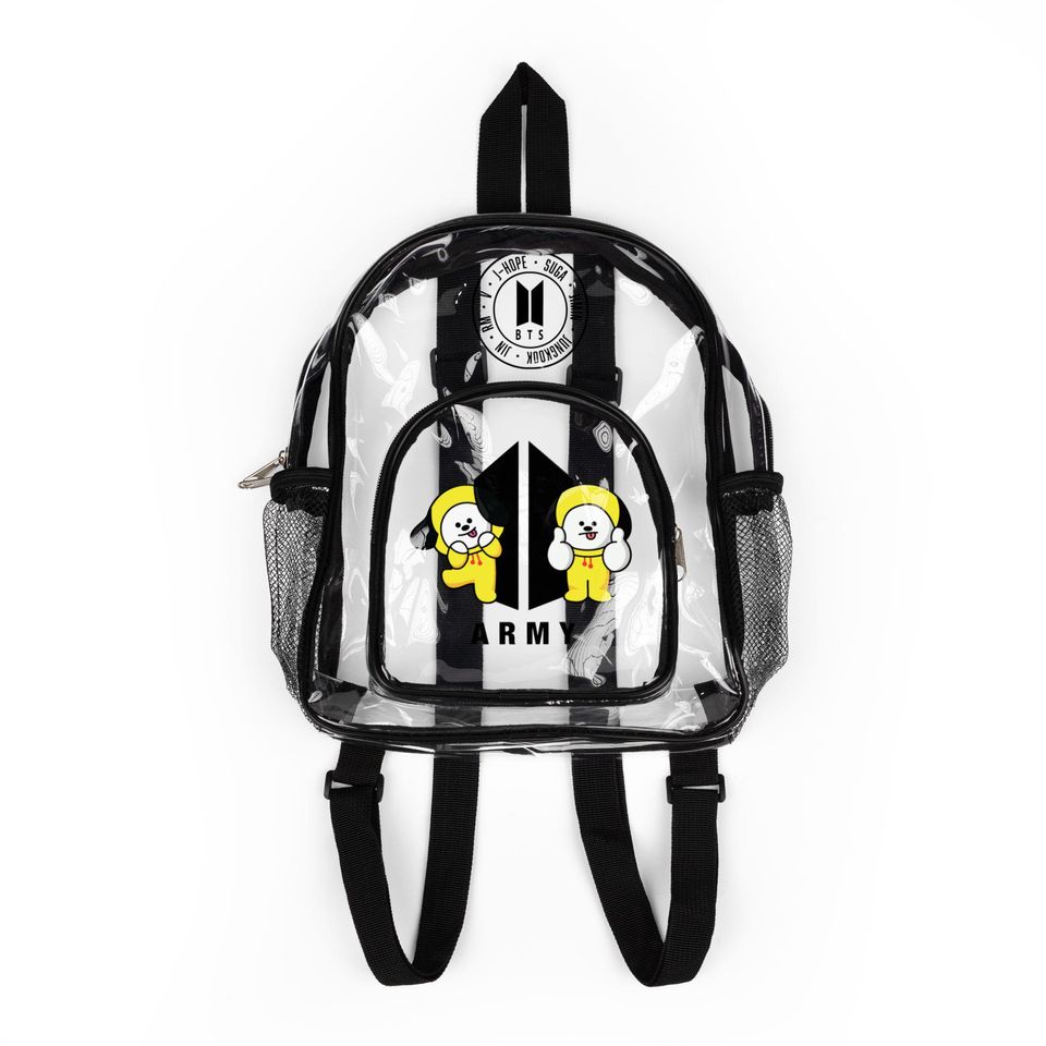 BTS Comeback Tour 2026 Clear Stadium Backpack, Concert Approved, Army, Bts Concert Bag, Kpop Merch, Bangtan, Stadium Bag, Stadium Approved